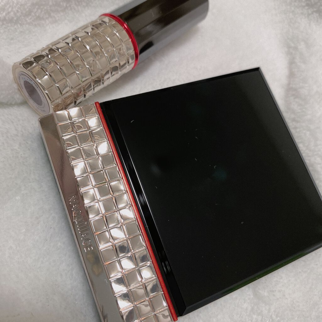 ドラマティックルージュEX オーロライルミネーションカラー 40 パリスダークレッド/マキアージュ/口紅を使ったクチコミ（2枚目）