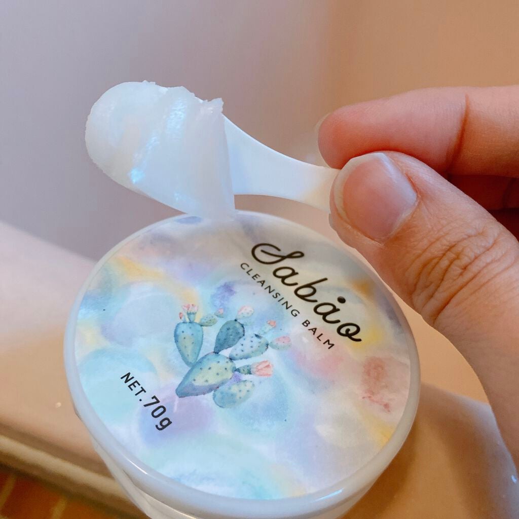 バランシングクレンジングバーム/SABAO/クレンジングバームを使ったクチコミ(3枚目)