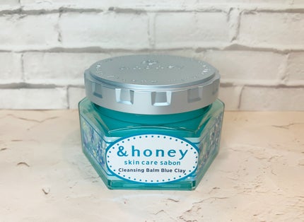アンドハニー サボン クレンジングバーム ブルークレイ/&honey/クレンジングバームを使ったクチコミ(1枚目)