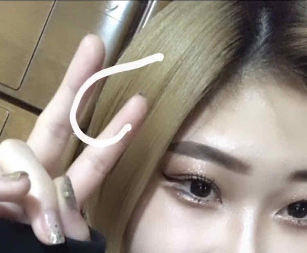 カラーリングミルク【旧】/パルティ/ヘアカラーを使ったクチコミ(2枚目)