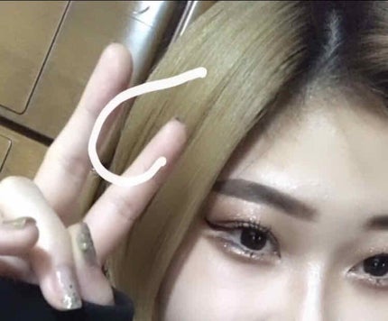 カラーリングミルク【旧】/パルティ/ヘアカラーを使ったクチコミ(2枚目)