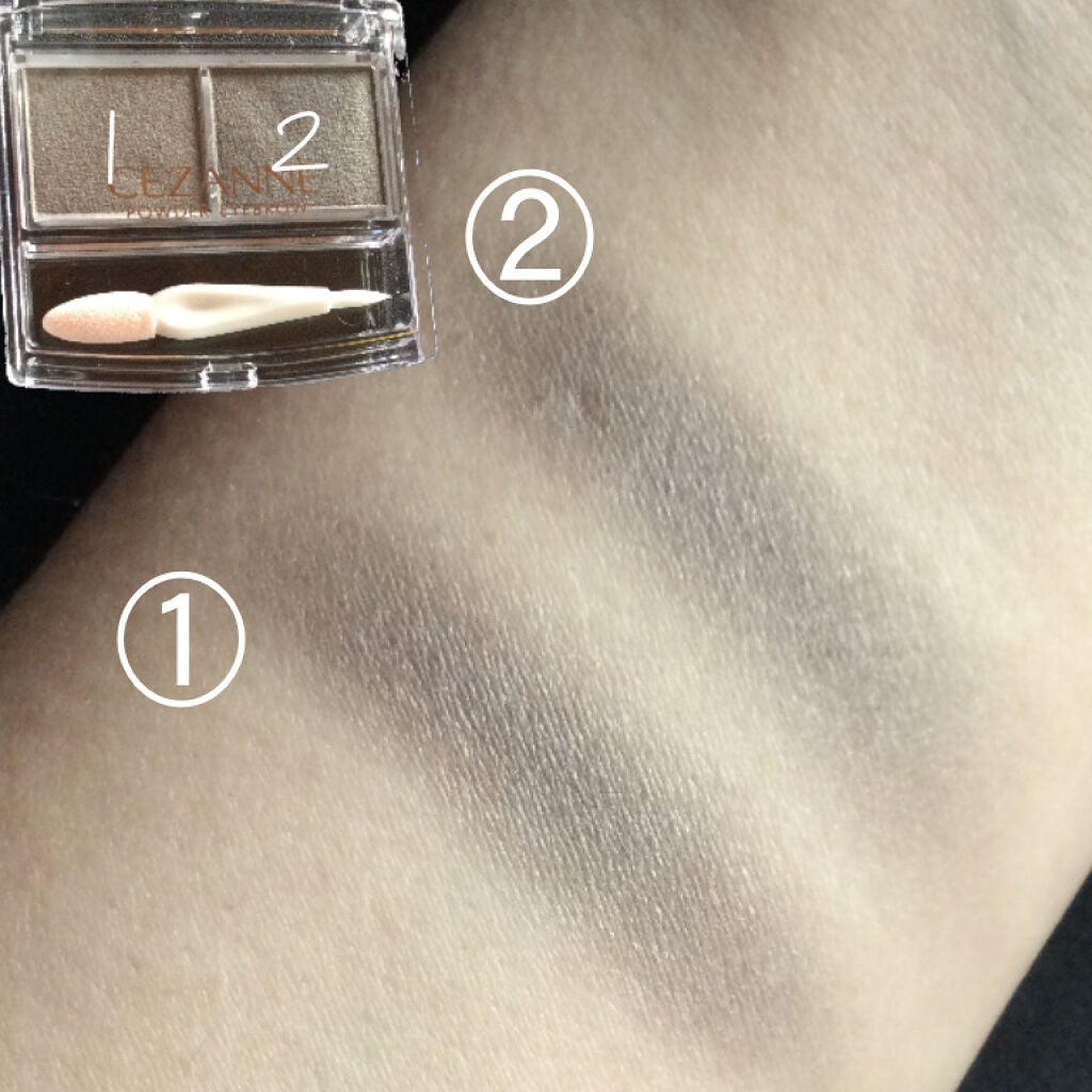 パウダーアイブロウR/CEZANNE/パウダーアイブロウを使ったクチコミ(3枚目)