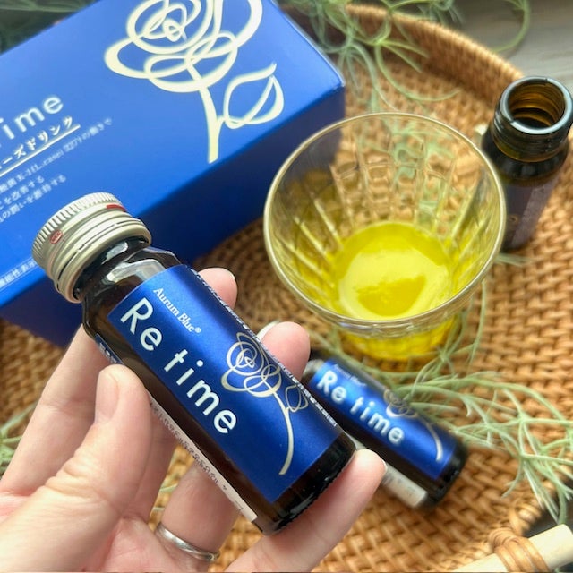 Re time ブルーローズドリンク/オーラムブルー/美容ドリンクを使ったクチコミ(2枚目)