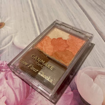 グロウフルールチークス/キャンメイク/パウダーチークを使ったクチコミ(1枚目)