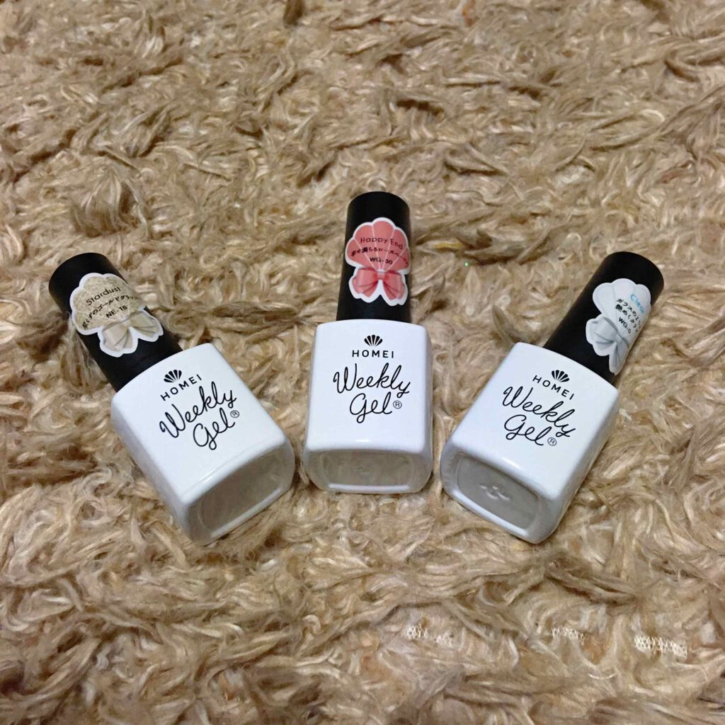 ウィークリージェル/HOMEI/ジェルネイルを使ったクチコミ(2枚目)