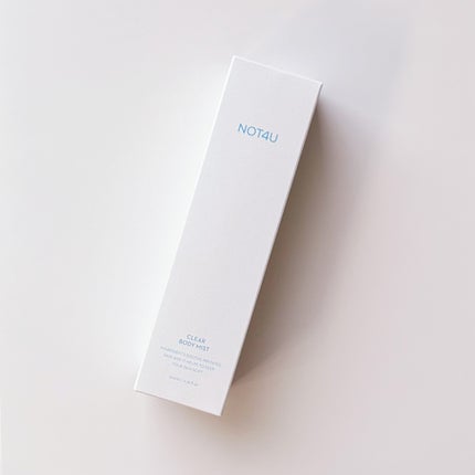 NOT4U クリア ボディミスト/NOT4U/ミスト状化粧水を使ったクチコミ(2枚目)