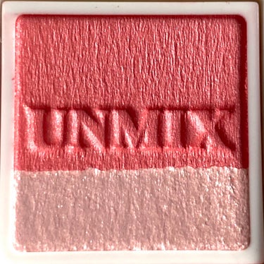 UNMIX アイリッドニュアンス ダブルのクチコミ「UNMIX
アイリッドニュアンス　ダブル
01  ピーチコーラル　　　　　　　　¥3,190
.....」（2枚目）