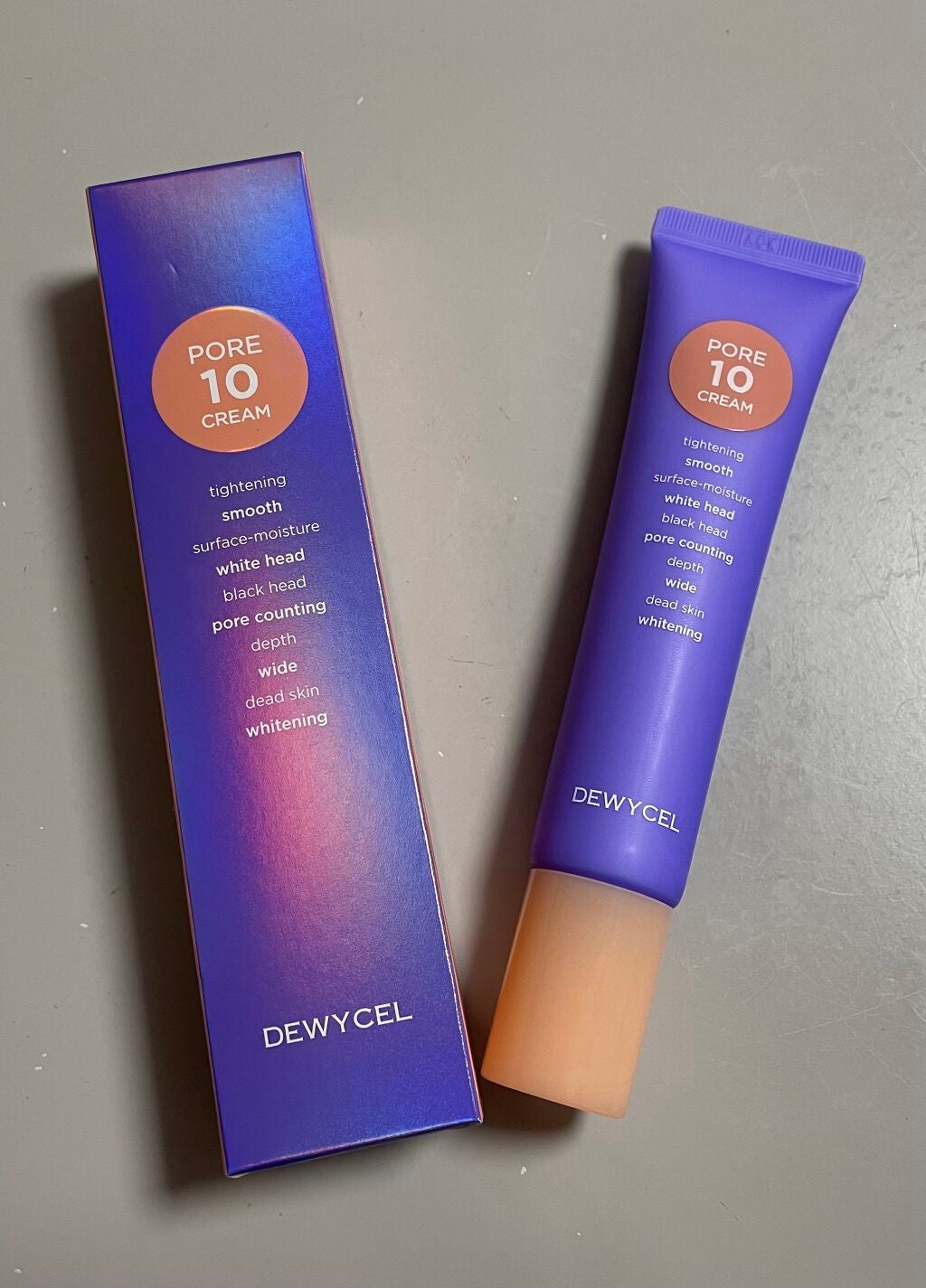 ポアーテンクリーム/DEWYCEL/化粧下地を使ったクチコミ(1枚目)