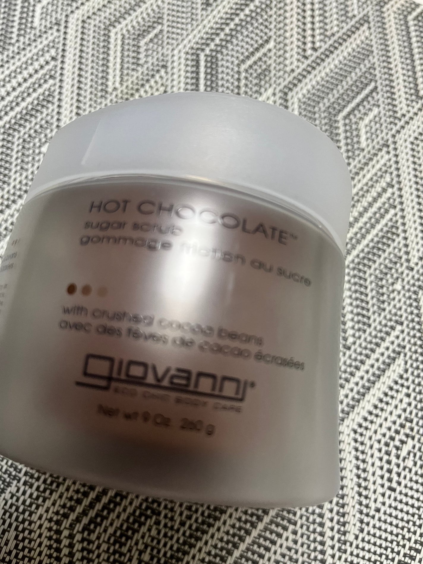 ジョヴァンニ シュガー ボディスクラブ ホットチョコレート/giovanni/ボディスクラブを使ったクチコミ(1枚目)