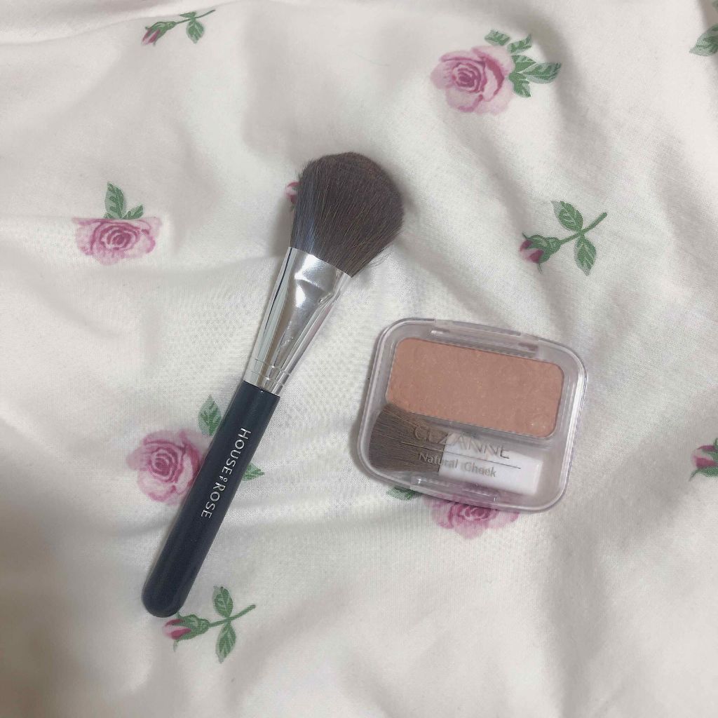 ナチュラル チークN/CEZANNE/パウダーチークを使ったクチコミ（1枚目）