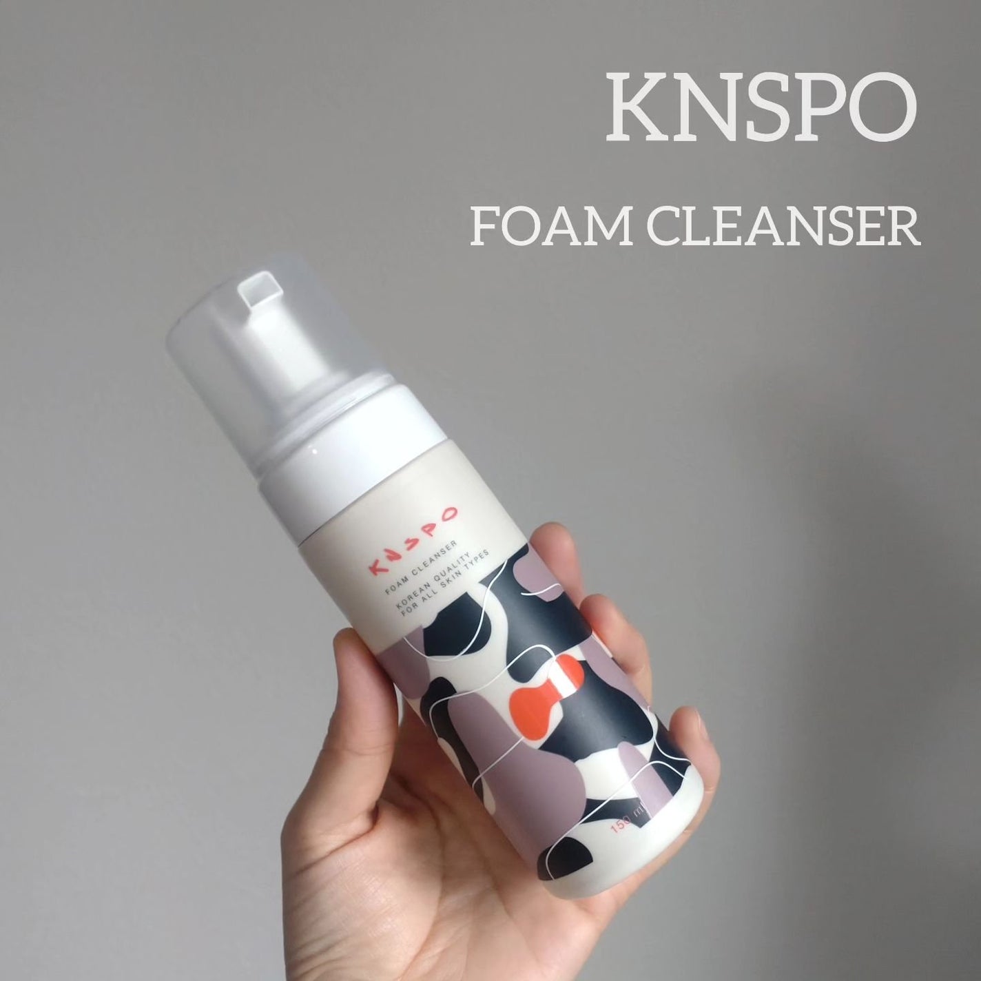 バブルフォームクレンザー/KNSPO/泡洗顔を使ったクチコミ(1枚目)