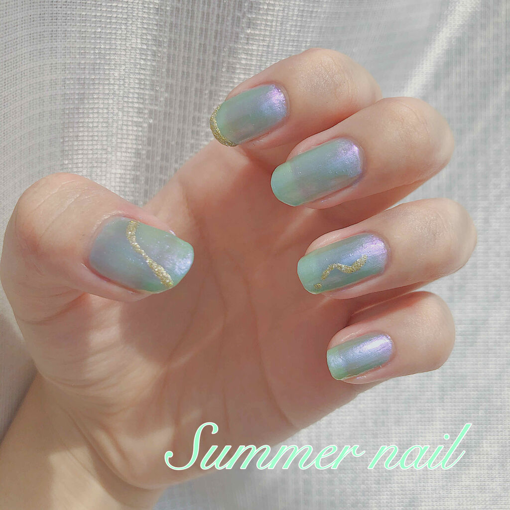 ジェルボリュームトップコート/キャンメイク/ネイルトップコートを使ったクチコミ（1枚目）