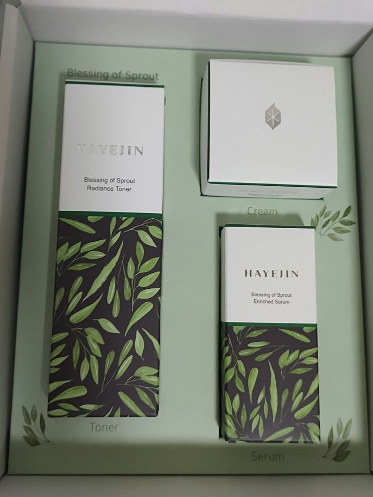 プレッシングオブスプラウトトナー/ハイジェン/化粧水を使ったクチコミ（1枚目）