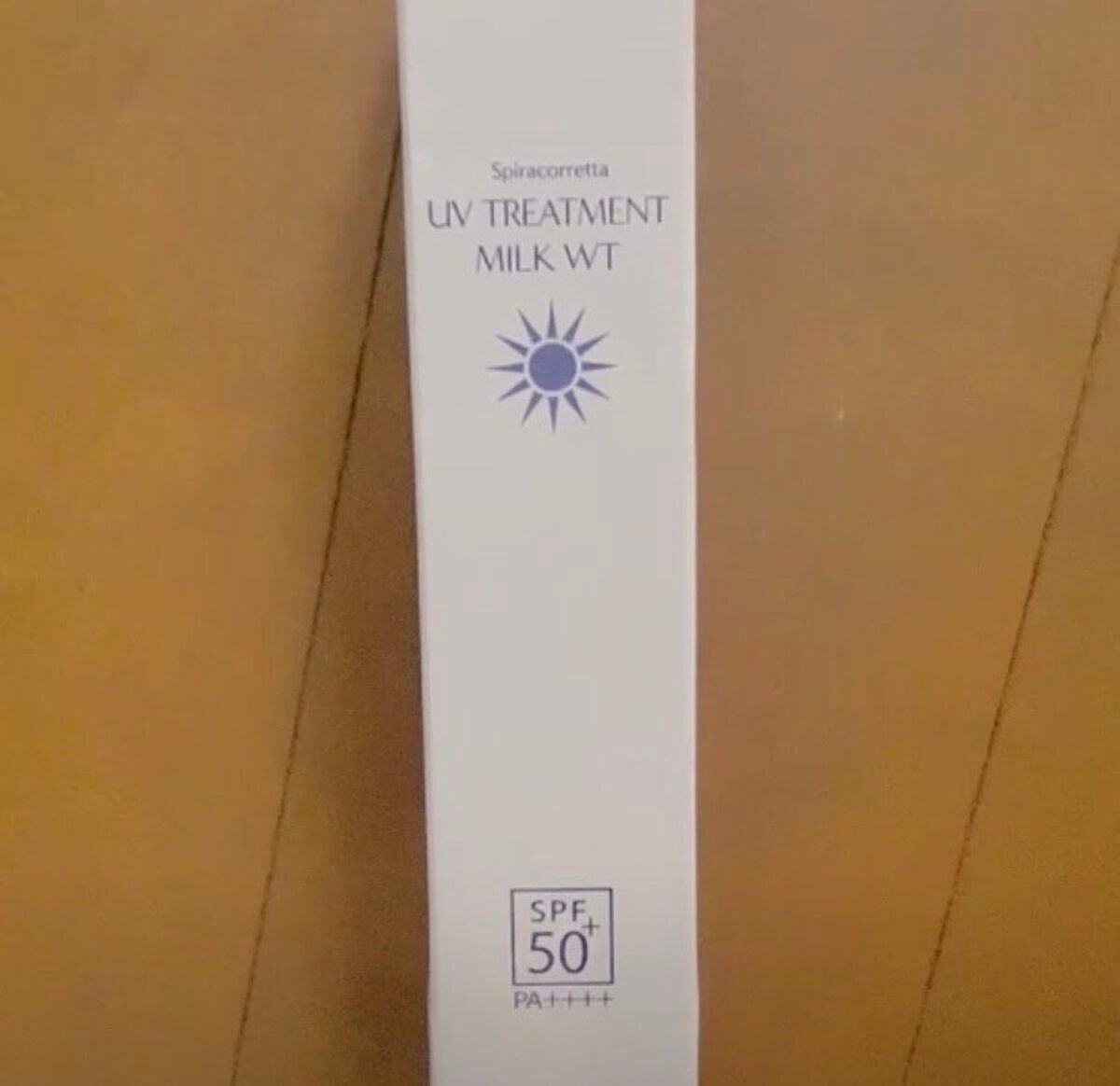 スピラコレッタ UVトリートメントミルクWTSP /日本ライフ製薬/化粧下地を使ったクチコミ(1枚目)