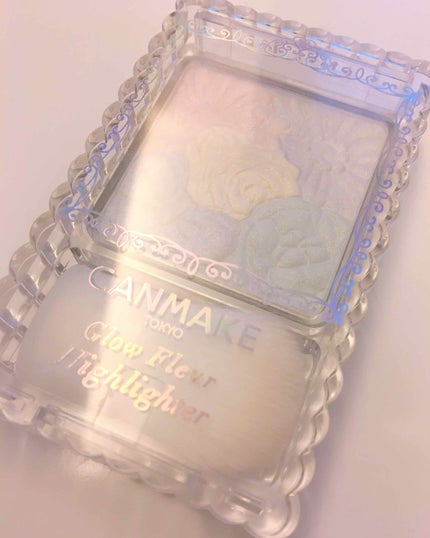 グロウフルールハイライター/キャンメイク/パウダーハイライトを使ったクチコミ(2枚目)