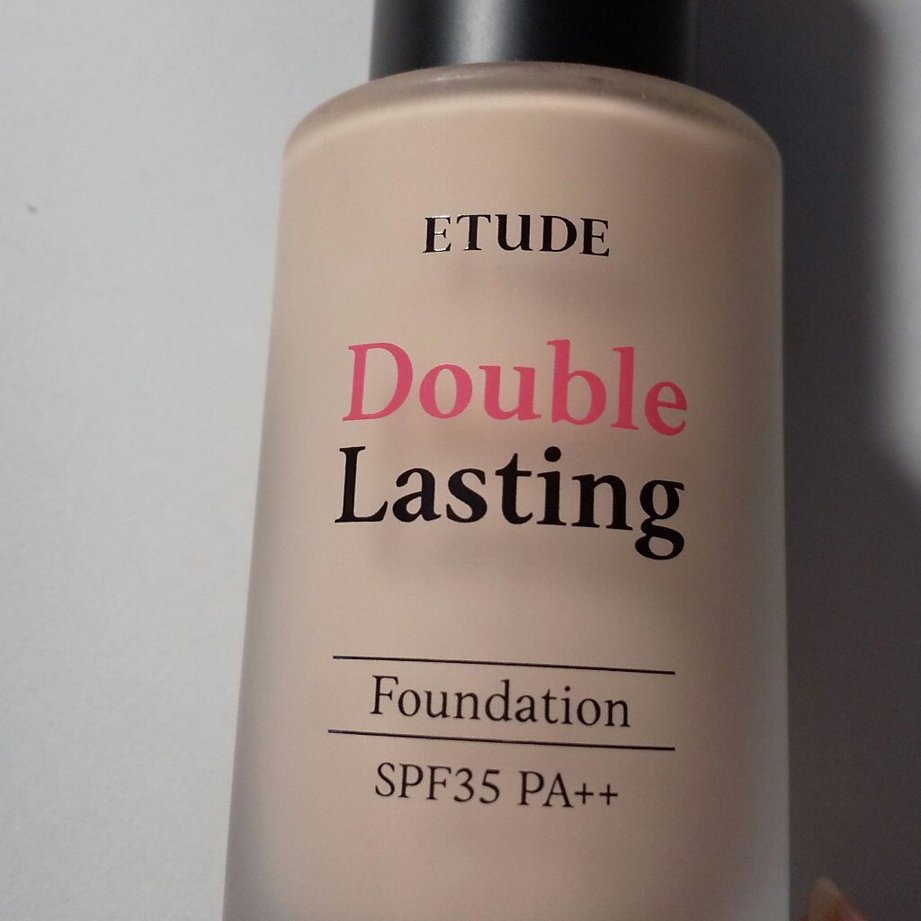 ダブルラスティング ファンデーション/ETUDE/リキッドファンデーションを使ったクチコミ（2枚目）