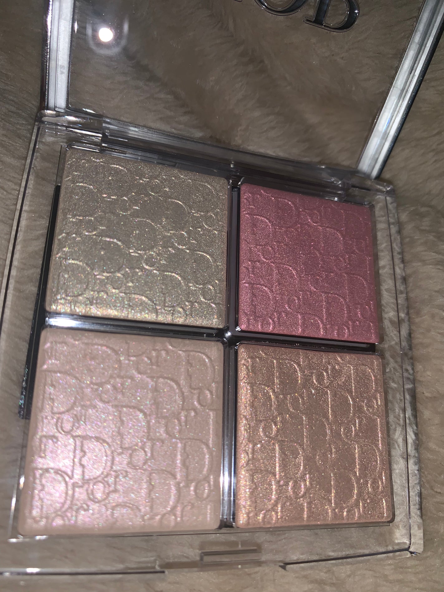 ディオール バックステージ フェイス グロウ パレット/Dior/ハイライトを使ったクチコミ(3枚目)