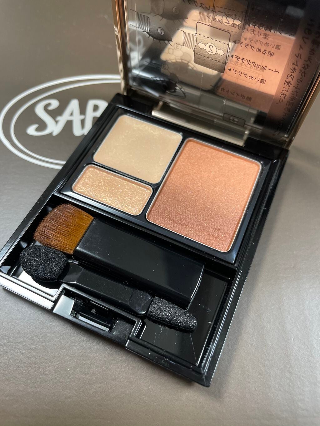 ドラマティックスタイリングアイズS/マキアージュ/アイシャドウパレットを使ったクチコミ(3枚目)