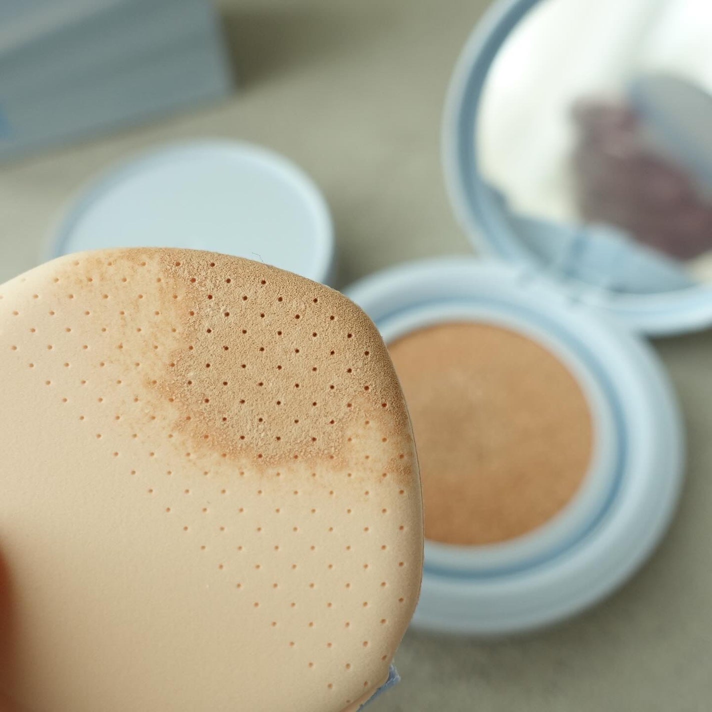 グロー マットクッション/APRILSKIN/クッションファンデーションを使ったクチコミ(6枚目)