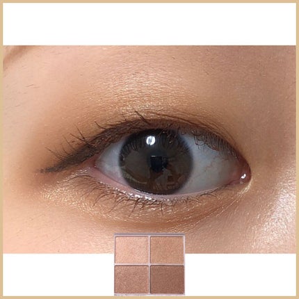 シルキースフレアイズ/キャンメイク/アイシャドウパレットを使ったクチコミ(3枚目)