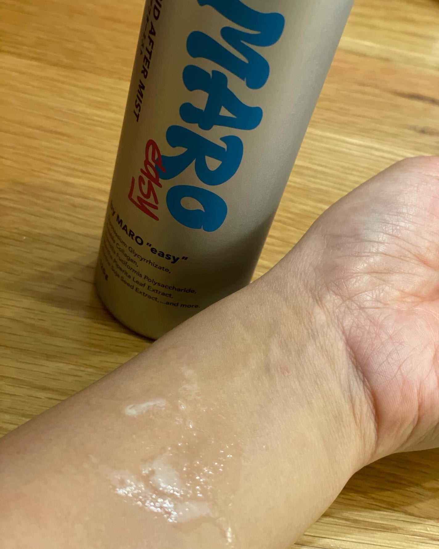 easy 薬用 ハイブリッド アフターミスト シトラスウッドの香り/MARO/ミスト状化粧水を使ったクチコミ(2枚目)