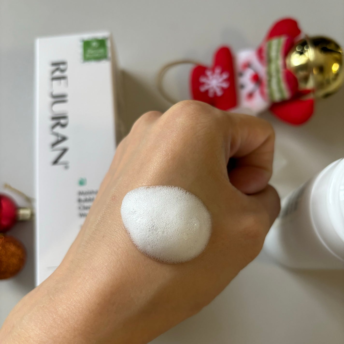 モイスチャー バブル クレンジング ウォーター/REJURAN COSMETICS/クレンジングウォーターを使ったクチコミ(4枚目)