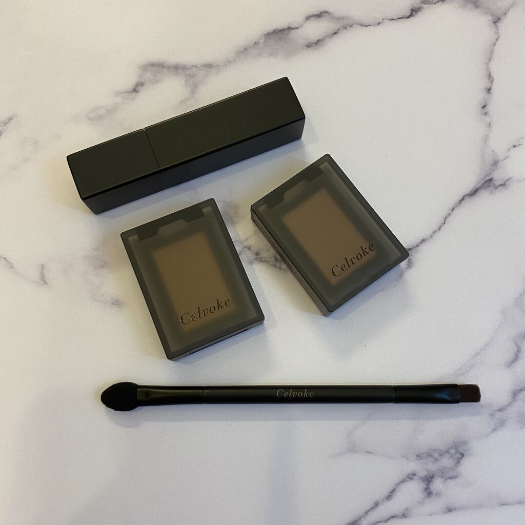 セルヴォーク ヴォランタリー アイズ/Celvoke/単色アイシャドウを使ったクチコミ（2枚目）