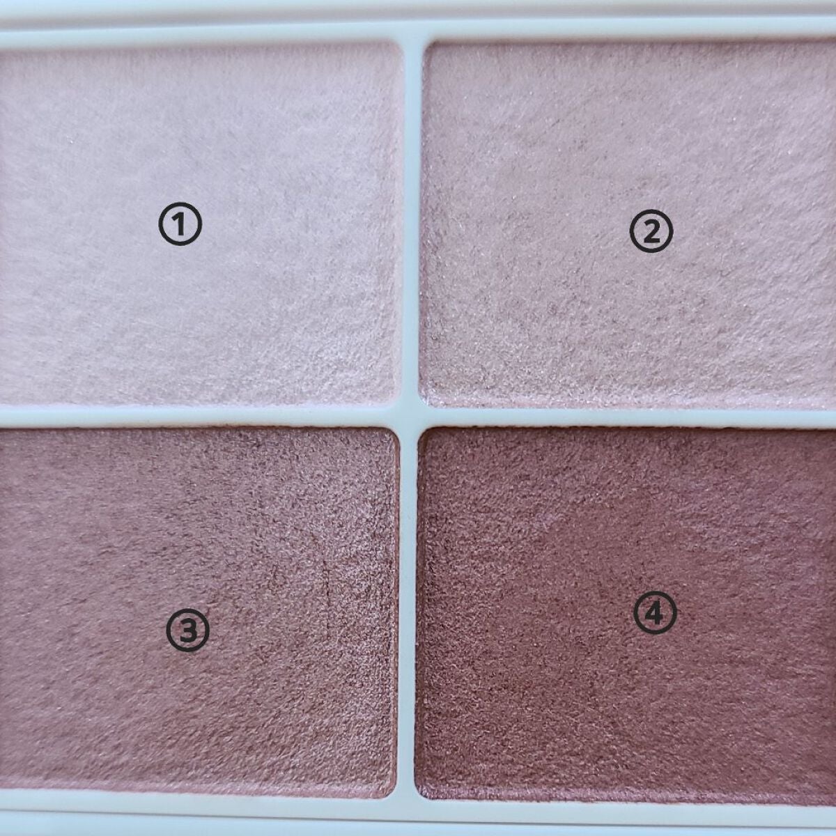 シルキースフレアイズ/キャンメイク/アイシャドウパレットを使ったクチコミ(7枚目)