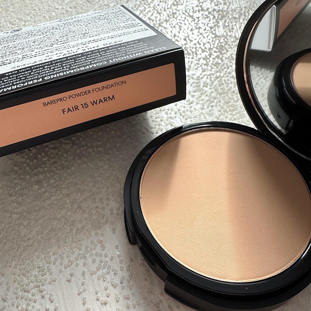 ベアプロ 24HR パウダー ファンデーション/bareMinerals/パウダーファンデーションを使ったクチコミ(3枚目)