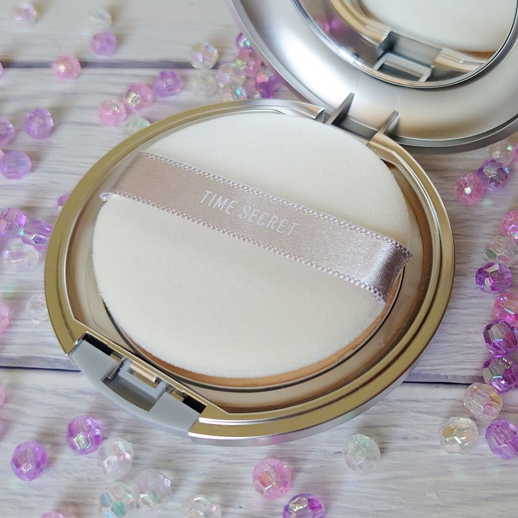 ミネラルプレストパウダーR ミディアムオークル/TIME SECRET/プレストパウダーを使ったクチコミ（2枚目）