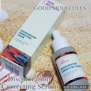 Good Molecules Discororation Correcting Serumのクチコミ「Good Moleculesの美白系美容液🎵

『Good Molecules  Discol.....」（1枚目）