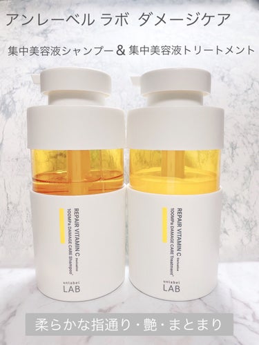 V リペア　シャンプー／ヘアトリートメント お試し容量セット（300+300ml）/unlabel/シャンプー・コンディショナーを使ったクチコミ（2枚目）