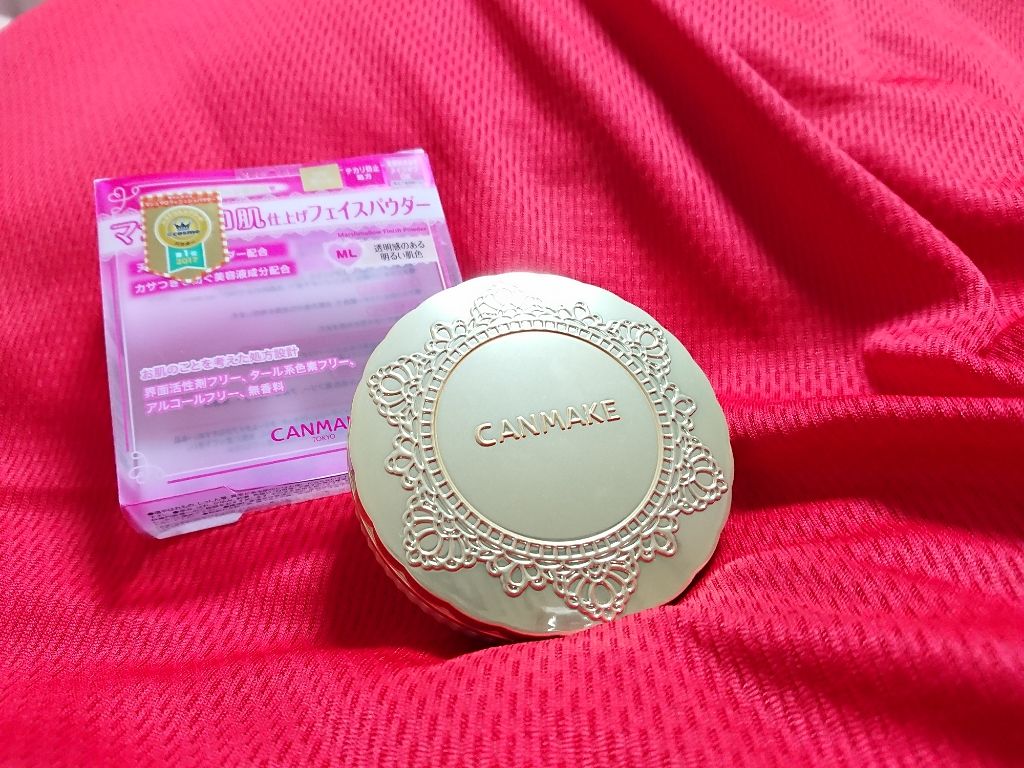 【旧品】マシュマロフィニッシュパウダー/キャンメイク/プレストパウダーを使ったクチコミ（1枚目）