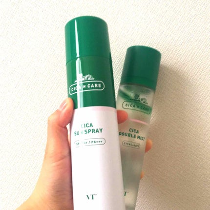 CICA SUN SPRAY/VT/日焼け止めミスト・スプレーを使ったクチコミ(1枚目)