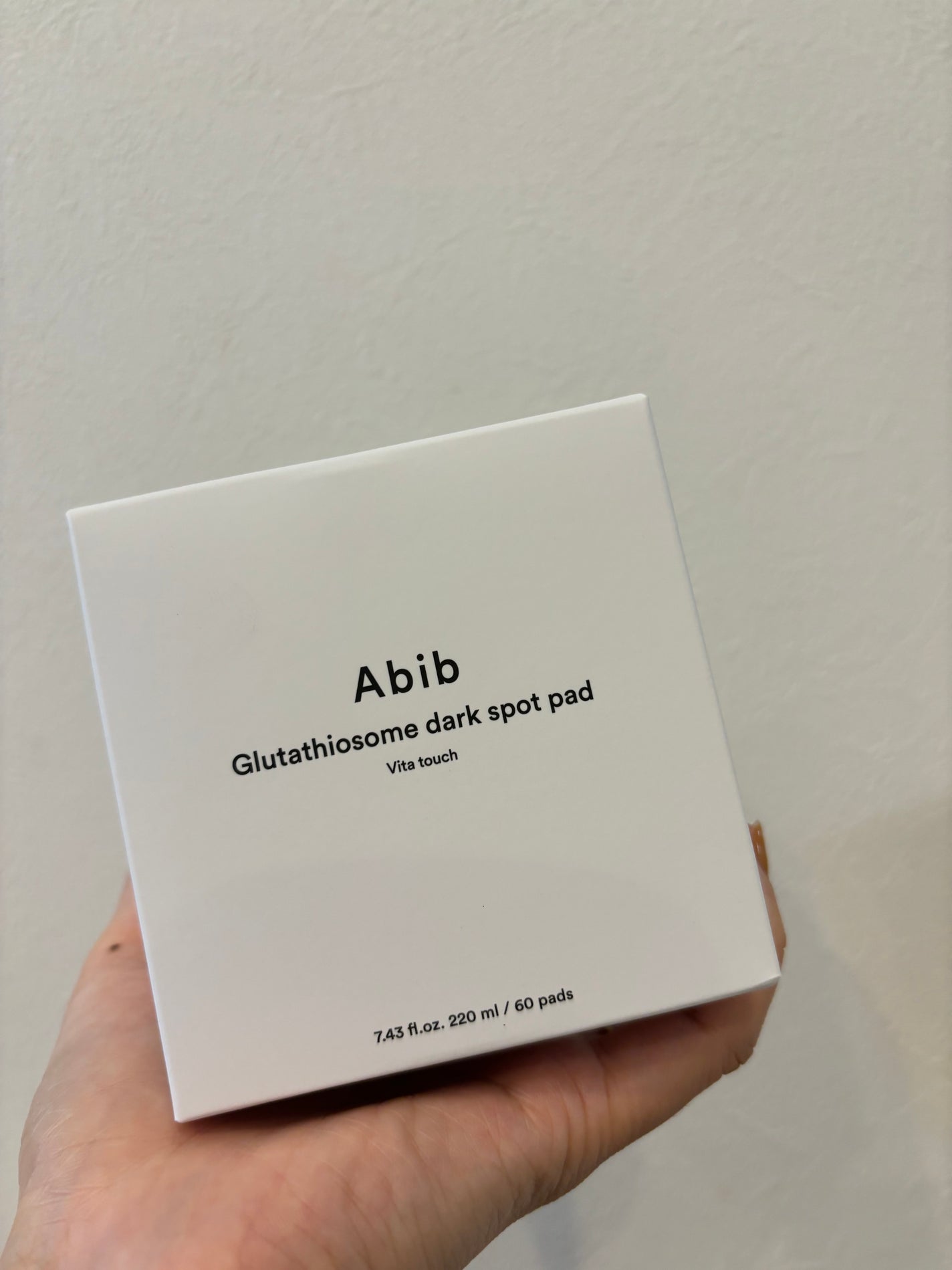 グルタチオンソームダークスポットパッドビタタッチ/Abib /トナーパッドを使ったクチコミ(3枚目)