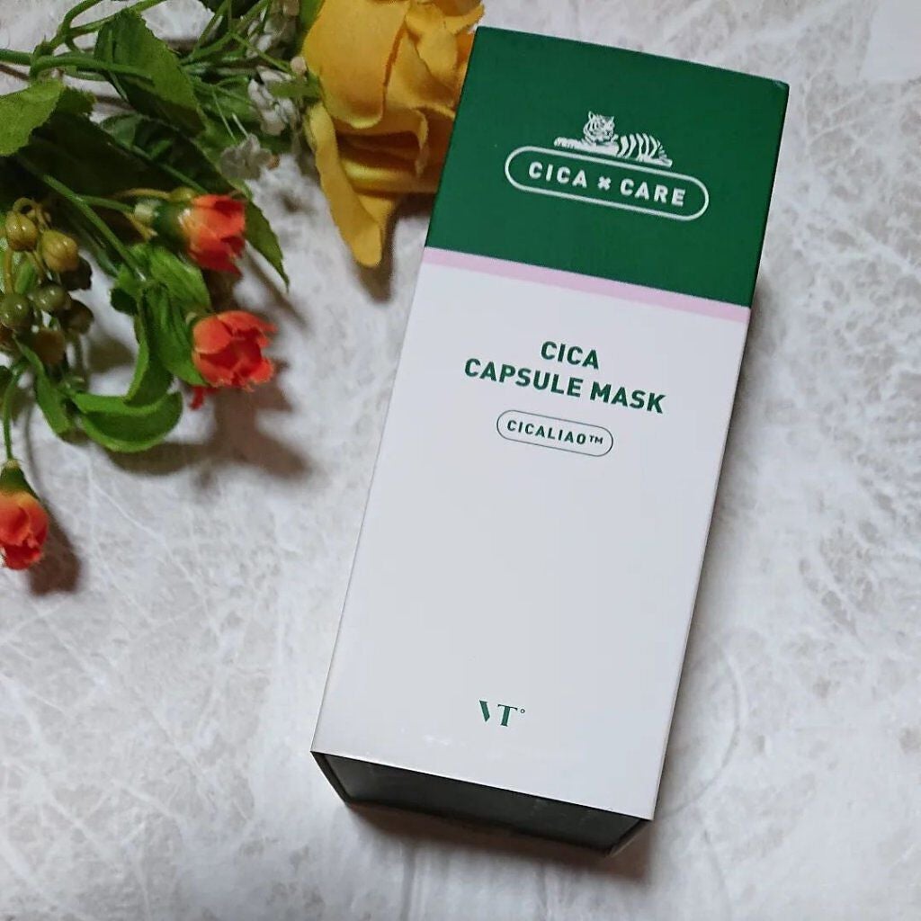 CICA カプセルマスク/VT/洗い流すパック・マスクを使ったクチコミ(1枚目)