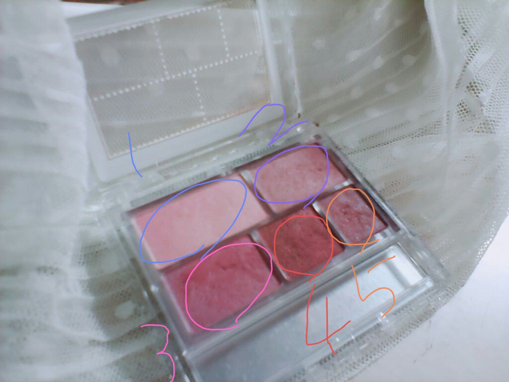 パーフェクトマルチアイズ/キャンメイク/アイシャドウパレットを使ったクチコミ(3枚目)