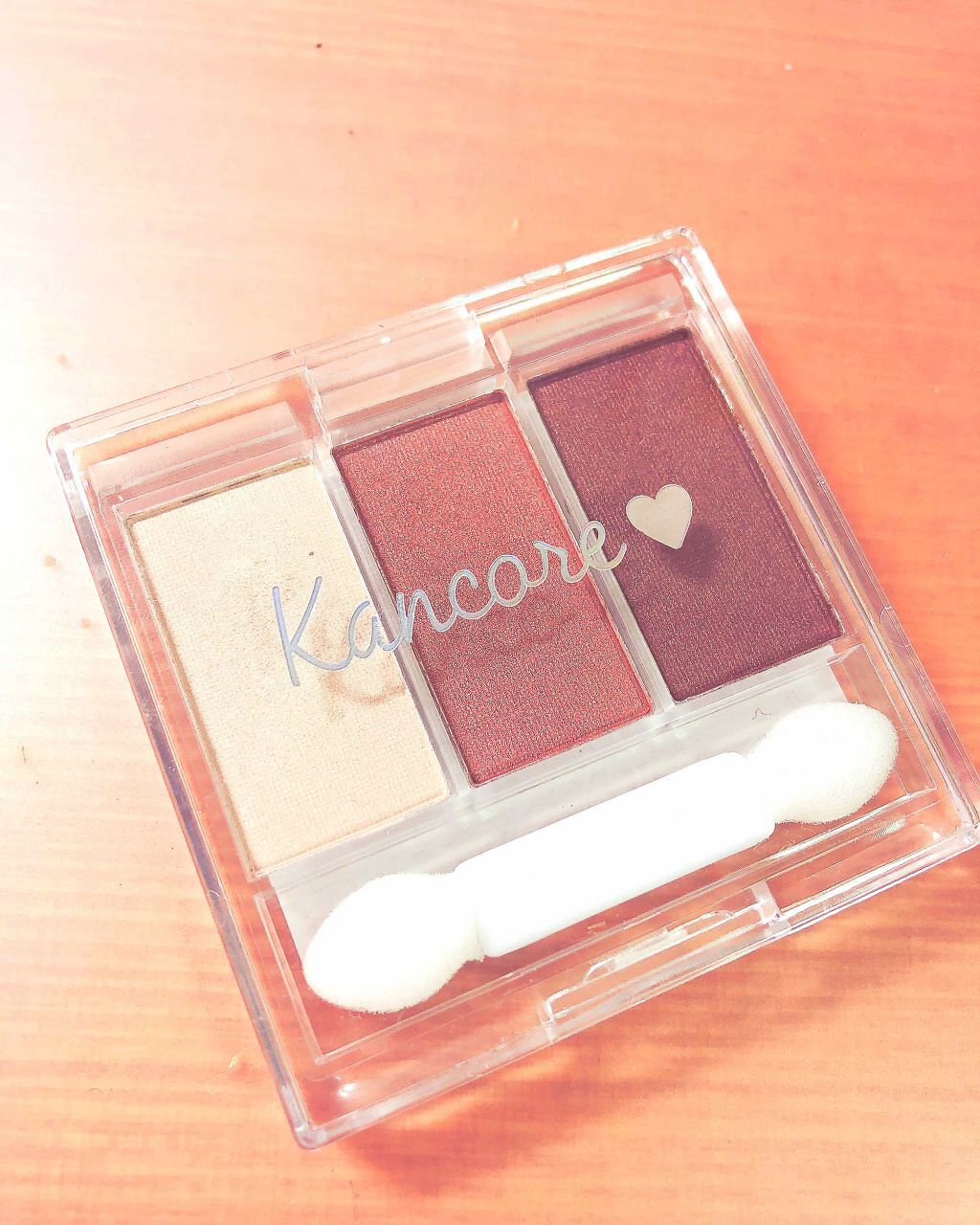 カンコレアイシャドウ/DAISO/アイシャドウパレットを使ったクチコミ(1枚目)