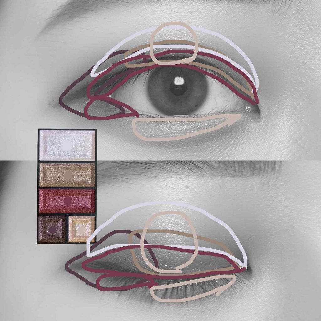 ショコラスウィート アイズ/リンメル ロンドン/アイシャドウパレットを使ったクチコミ（2枚目）