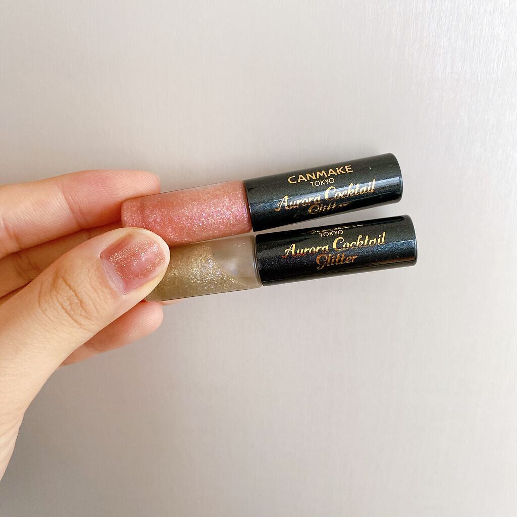 オーロラカクテルグリッター/キャンメイク/アイシャドウを使ったクチコミ（2枚目）
