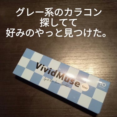 WLENS Vivid Museのクチコミ「RING
Vivid Muse

Winter Silverを買ったよ！

フチがグリーンぽく.....」（1枚目）