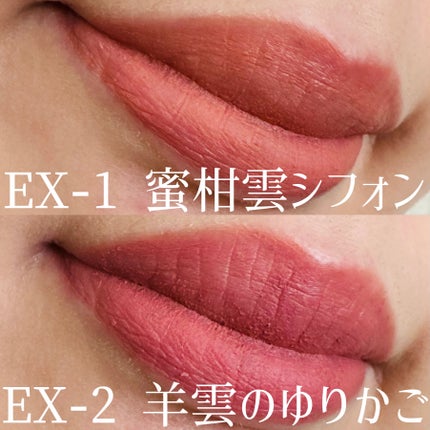 リップモンスター スフレマット/KATE/口紅を使ったクチコミ(4枚目)