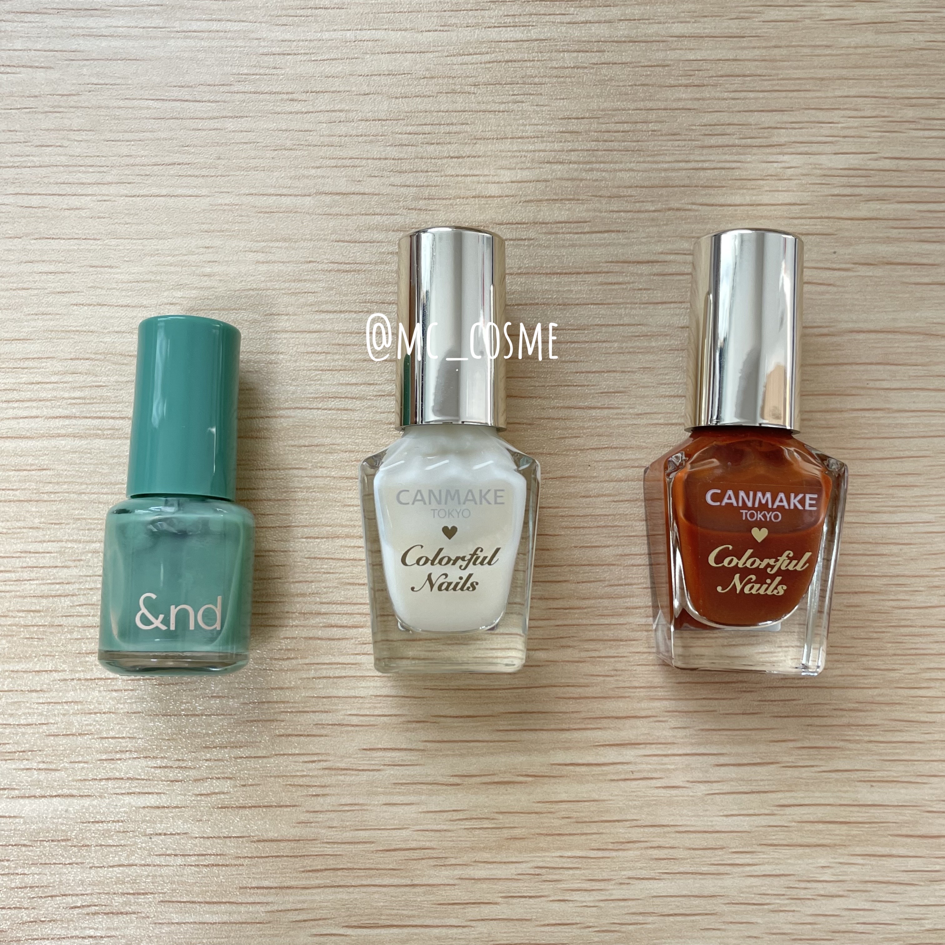 カラフルネイルズ/キャンメイク/マニキュアを使ったクチコミ（3枚目）