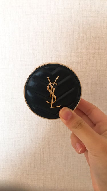 YVES SAINT LAURENT BEAUTE
アンクル ド ポー ルクッションN　25

数量限定で、このクッションファンデを買うと昨日投稿したリップがついてくるとのことで思わず買ってしまいました