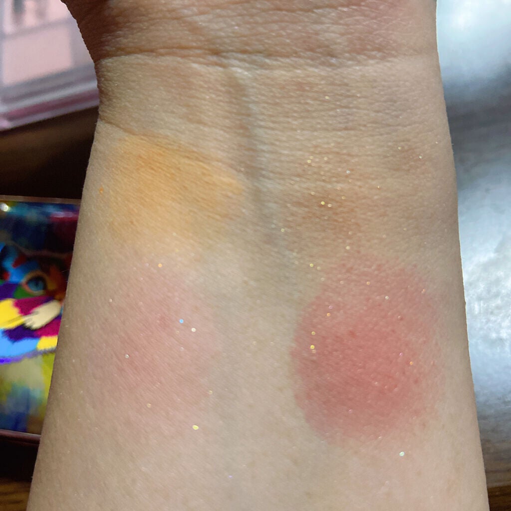 アニマルアイシャドウ(4シェード)/ZEESEA/アイシャドウパレットを使ったクチコミ(3枚目)