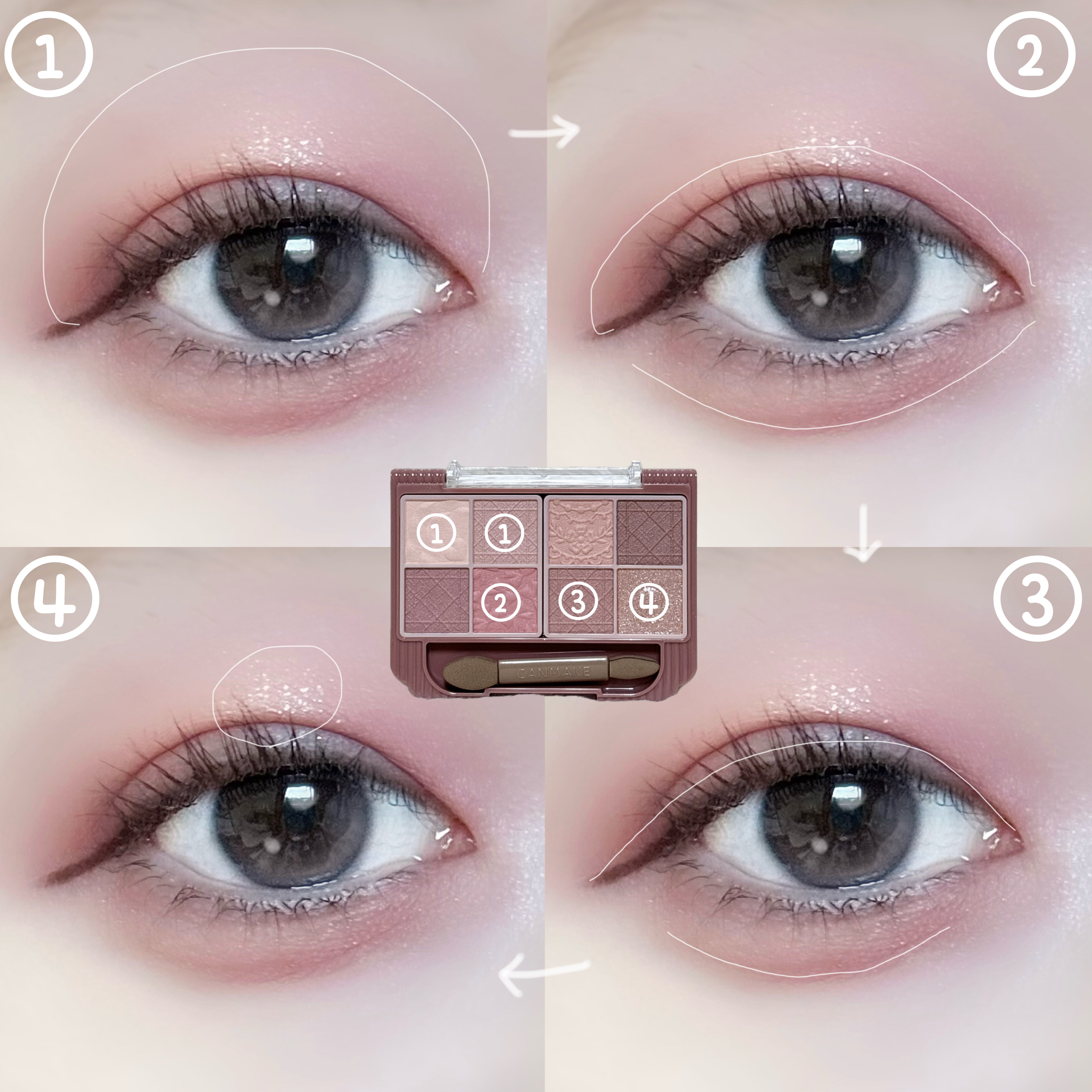 クリーミータッチライナー/キャンメイク/ジェルアイライナーを使ったクチコミ（2枚目）