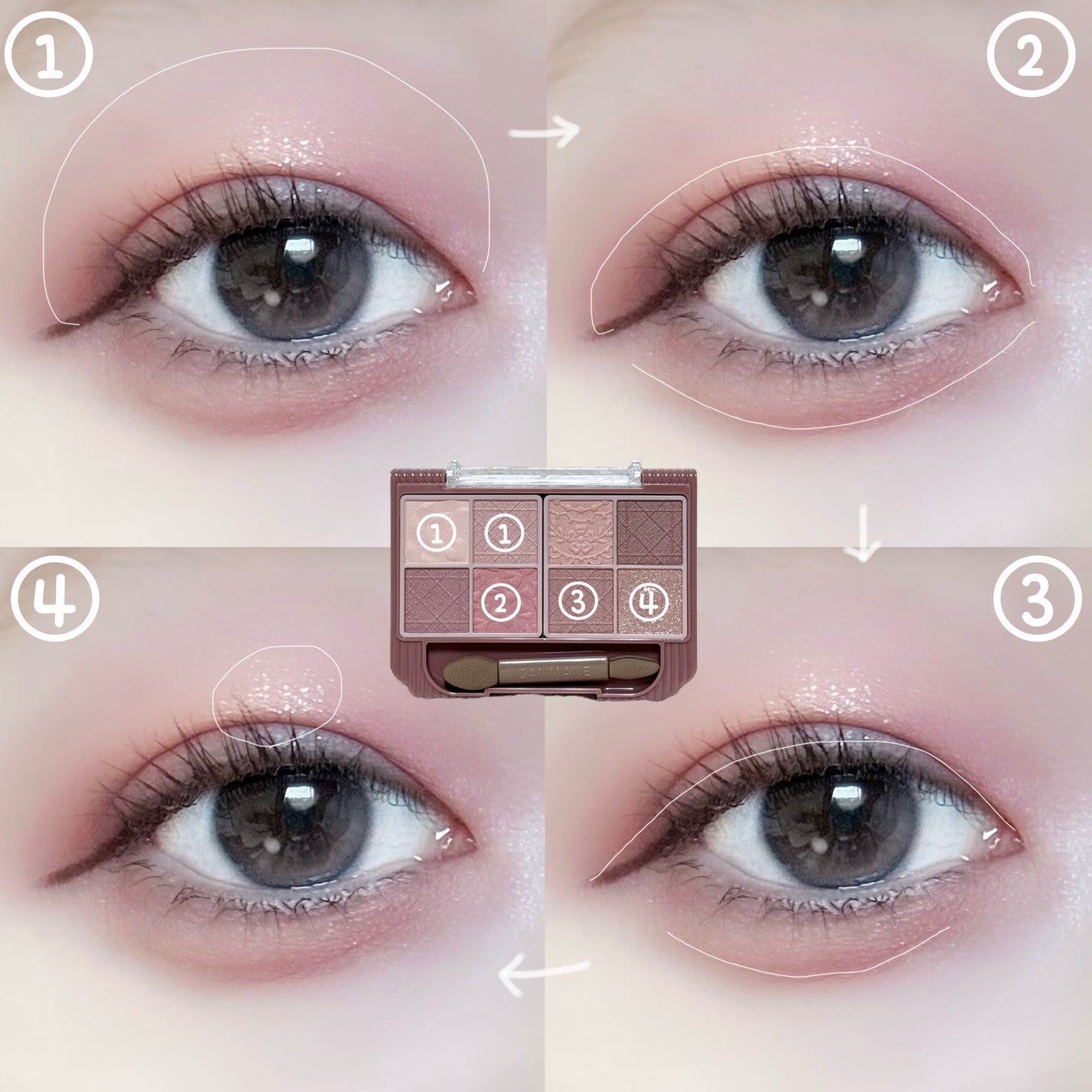 クリーミータッチライナー/キャンメイク/ジェルアイライナーを使ったクチコミ(2枚目)