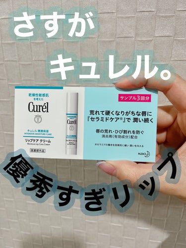 キュレル リップケア クリームのクチコミ「みち🫡です。

【キュレル】リップケア クリーム 935円（税込）


✔︎ 唇の荒れ・ひび割.....」（1枚目）