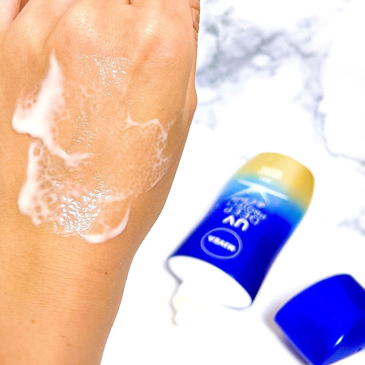 ニベアUV ディープ プロテクト&ケア ジェル/ニベア/日焼け止めジェルを使ったクチコミ(7枚目)