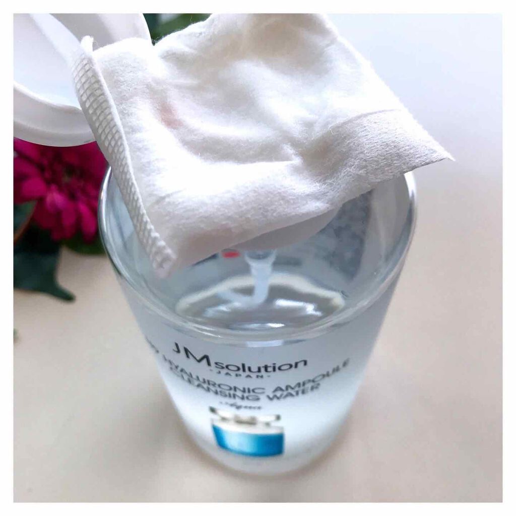 JMソリューションジャパン ヒアルロニッククレンジングウォーター/JMsolution/クレンジングウォーターを使ったクチコミ（3枚目）